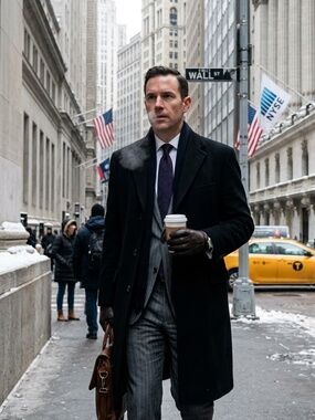 Armani Collezioni Buttoned Topcoat